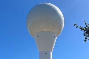 Weather tower complete